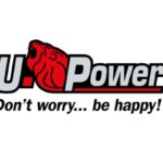 U-POWER logotipo de marca de ropa